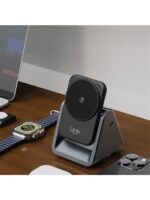 LinkTech W798 Premium 3’ü 1 Arada Masaüstü Telefon Tutacağı & Magsafe Wireless Şarj Aleti (LinkTech Türkiye Garantili) - Görsel 2