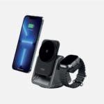 LinkTech W798 Premium 3’ü 1 Arada Masaüstü Telefon Tutacağı & Magsafe Wireless Şarj Aleti (LinkTech Türkiye Garantili)