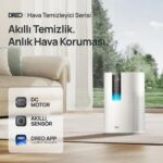 DREO Macro 605S Akıllı Hava Temizleyici – True HEPA, Sessiz Çalışma (Evofone Türkiye Resmi Distribütör Garantili) - Görsel 7