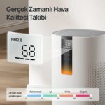 DREO Macro 605S Akıllı Hava Temizleyici – True HEPA, Sessiz Çalışma (Evofone Türkiye Resmi Distribütör Garantili) - Görsel 5