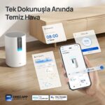DREO Macro 605S Akıllı Hava Temizleyici – True HEPA, Sessiz Çalışma (Evofone Türkiye Resmi Distribütör Garantili) - Görsel 9