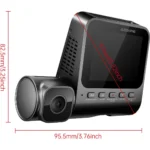 Azdome V600 3 Kameralı Gece Görüşlü, G-Sensör, Geri Görüş Kameralı Su Geçirmez Araç Kamerası (Xiaomi Distribütörü Cepport Türkiye Garantili) - Görsel 7