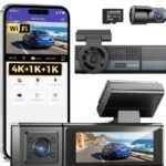 Azdome M500 3 Kameralı 4K Araç Kamerası (Xiaomi Distribütörü Cepport Türkiye Garantili)