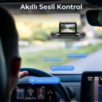 Azdome M660 4 Kameralı 4K Araç Kamerası (Xiaomi Distribütörü Cepport Türkiye Garantili) - Görsel 5