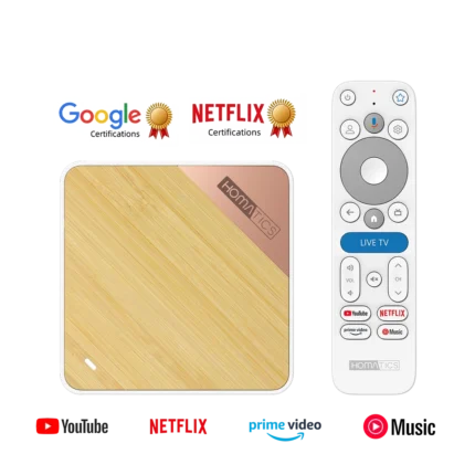 Homatics V2 TV Box 4K 2GB Ram /64GB Dahili Hafıza Lisanslı Android Tv Media Player (Xiaomi Distribütörü Evofone Türkiye Garantili)