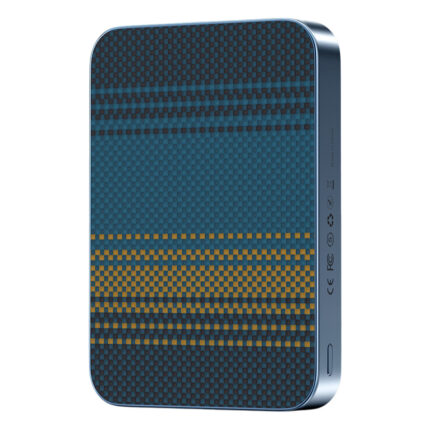 Keephone PB51 Brendy Kevlar 10.000 mAh 22.5W USB 20W Type-C ve 15W Kablosuz Şarj Destekli Magsafe Powerbank - Ay Doğumu