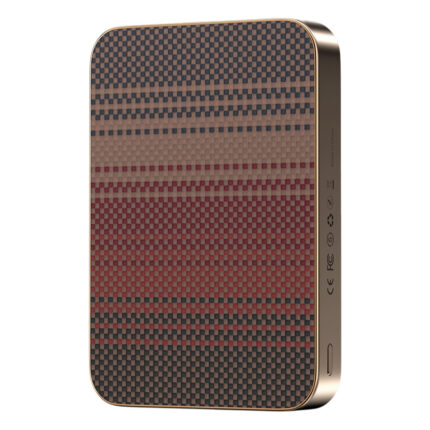 Keephone PB51 Brendy Kevlar 10.000 mAh 22.5W USB 20W Type-C ve 15W Kablosuz Şarj Destekli Magsafe Powerbank - Gün Batımı