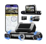 Azdome M660 4 Kameralı 4K Araç Kamerası (Xiaomi Distribütörü Cepport Türkiye Garantili)