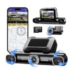 Azdome M660 4 Kameralı 4K Araç Kamerası (Xiaomi Distribütörü Cepport Türkiye Garantili)