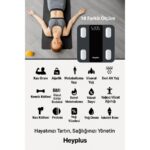 Xiaomi Heyplus Dijital Baskül Yağ Su Kas Vücut Kitle Endeksi Kilo Ölçer Tartı (Xiaomi Distribütörü Cepport Türkiye Garantili) - Görsel 2