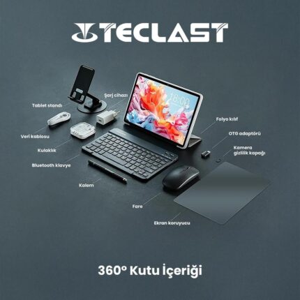 Teclast P30T 4 GB Ram /128 GB Dahili Hafıza 10.1'' Tablet (Xiaomi Distribütörü Evofone Türkiye Garantili)
